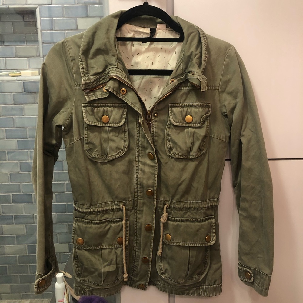 Green Cargo Jacket
